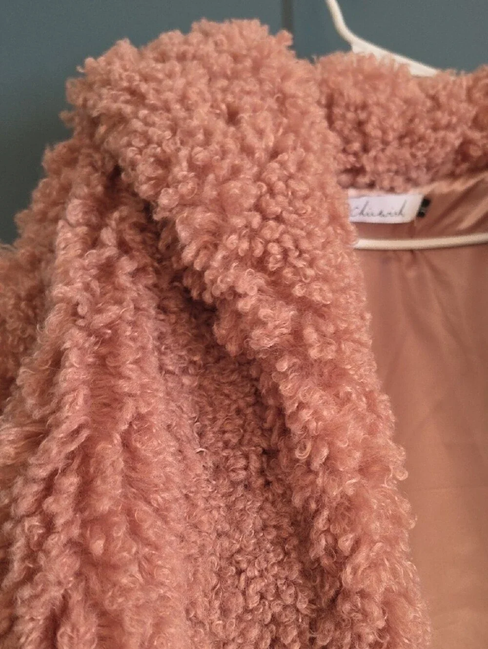Women's Rose Teddy Coat